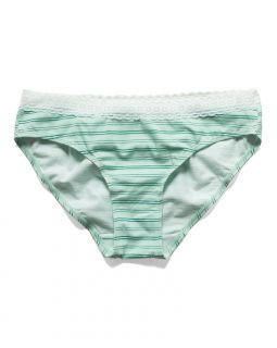 Giordano Women Cotton Spandex Lace Bikini Underwear
