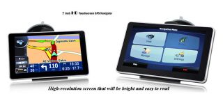 inch HD 800x480 Touch Screen GPS Car Navigation Free Australia 3D