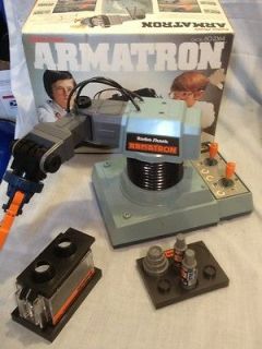 Radio Shack ARMATRON robot toy arm WORKS w/ original box electronics