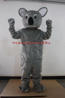 New Style Koala Bear Mascot Costume Fancy Dress Cartoon Suit Adult