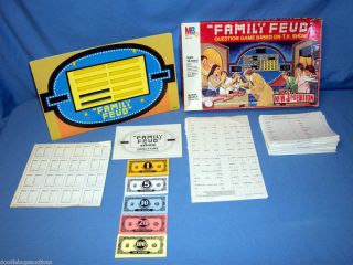  1978 Milton Bradley FAMILY FEUD 3rd Edition Goodson TV Show Board Game