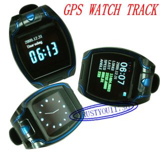  GPS Tracker Wrist Watch GSM GPRS Surveillance Spy Tracking