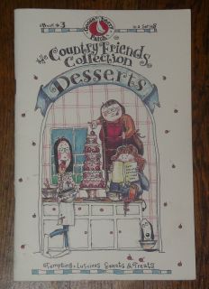 GOOSEBERRY PATCH~the COUNTRY FRIENDS COLLECTION #3~DESSERTS COOKBOOK