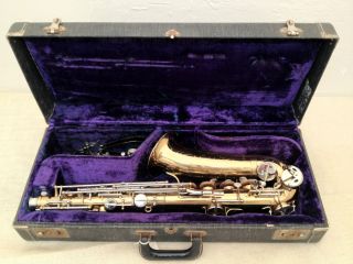 Noblet Paris Series Maville Vintage Used 1950s Alto Saxophone w/ Case