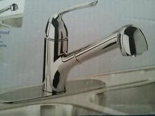 New Glacier Bay Milano Pull Out Kitchen Faucet Chrome Finish 482 086