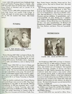 1880 1980 Gladbrook Iowa Centennial History Genealogy