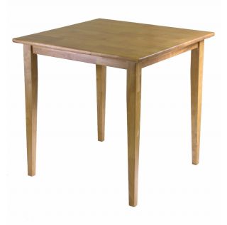 Groveland Square Dining Table Light Oak Solid Wood