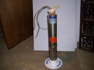 GOULDS Water Well Submersible Pump 3/4 hp 7GPM 7GS07422   230 volt