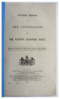 1812 RARE Reports Hmso Her Majestys Stationary Office