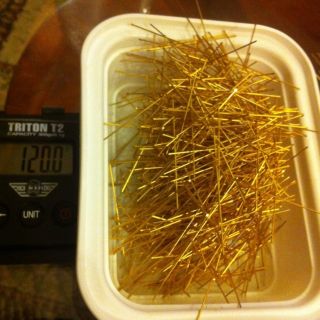 120 Grams Of REAL GOLD Plated Cpu Testing Pins Bad Damaged For
