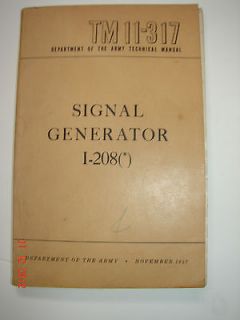  208(*)   TM 11 317   Department of The Army   November 1947