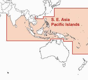   Navionics Nautic Path SD Card SE Asia and Pacific Islands GPS map