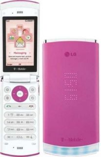  LG dLite GD570 T Mobile 3G GPS Cellular Phone Pink 610214622365