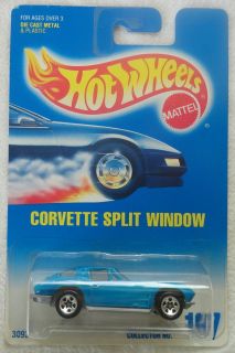 1991 Hot Wheels Corvette Split Window Collector 197