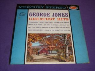 George Jones Greatest Hits SR 60621 RARE 12 Vinyl LP
