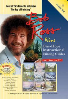 Bob Ross Joy Of Painting Series Ten One Hour Instructional Guide DVD