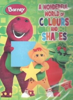 BARNEY A WONDERFUL WORLD OF COLOURS AND SHAPES ARABIC LANGAUGE