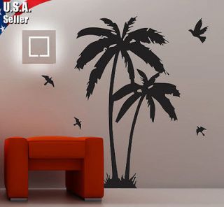 Wall Art Decor Removable Mural Vinyl Decal Sticker Palm Tree With