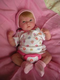  Preemie Baby Girl Doll Gracie Full Vinyl Limbs Blonde Hair