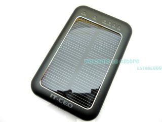 Brand 5600mAh Portable Solar Power iPhone Charger Torch