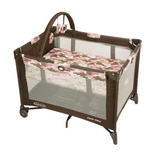 Graco Pack N Play Playard with Bassinet Camo Jane