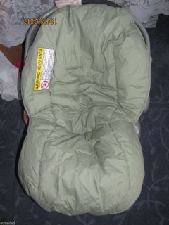 NEW Graco Snugride Replacement Infant Car seat cover Extra Sage Green