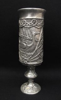 GRAEME ANTHONY ELVEN LORD OF THE RINGS PEWTER GOBLET FLUTE ROYAL