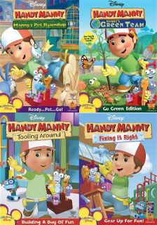 Handy Manny Lot of 4 New DVD 21 Episodes