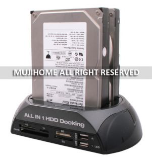 Dual 2 5 3 5 IDE SATA HDD Hard Drive Disk Dock Docking Station USB