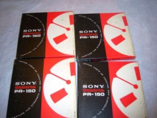 Lot of 39 Sony PR 150 Reel to Reel Tapes 7 60 70s Elvis LED Zeppelin
