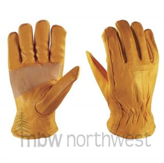 Wells Lamont Premium Leather Work Gloves Med LRG Exlrg