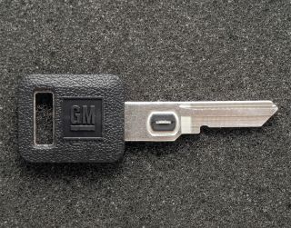GM Buick Cadillac Chevrolet Oldsmobile Pontiac OEM Vats Key B62 Blank