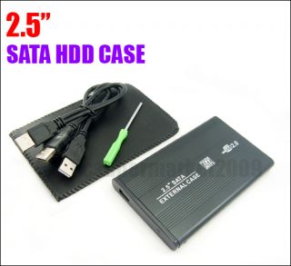 USB 2.5 SATA 2.5 HD HDD DISK HARD DRIVE CASE Enclosure #106