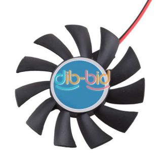 Pin 12V DC Computer PC Graphics Card Heatsinks Cooler Cooling Fan