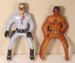 Vintage Lone Ranger and Tonto Figurines