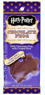 HARRY POTTER CANDY   1 CHOCOLATE FROG   Jelly Belly Candy   1 Wizard