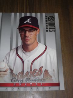Donruss Greg Maddux Atlanta Braves 8x10 Portrait 97