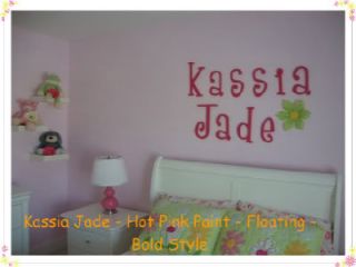 10 Personalized Wooden Wall Letters Baby Nursery Wood