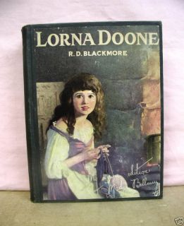 Lorna Doone R D Blackmore Harold Brett 1922 Madge Bellamy Edition