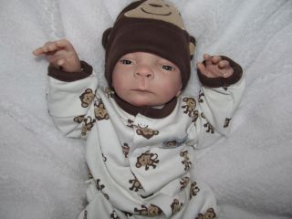 Gorgeous Preemie Baby Boy Harper Jacob So Adorable Lifelike Reborn