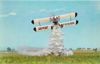 CO, Greeley, Colorado, Advertising, Demac, First Airplane Crop Duster