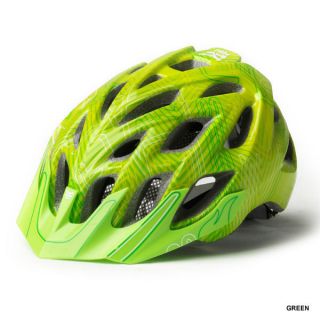 Kali Chakra Plus Neon Graphic Bicycle Helmet Green Small Medium SM MD