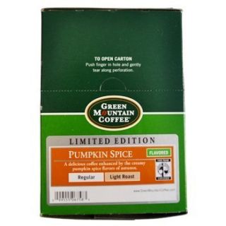 Keurig Green Mountain Coffee 24 K Cups Pumpkin Spice Limited Edition