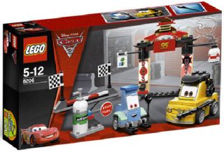 you are looking at lego disney pixar cars 2 tokyo pit stop 8206