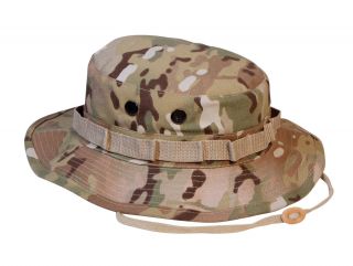 Multicam Boonie Hat Cotton Rip Stop Fabric Made in USA