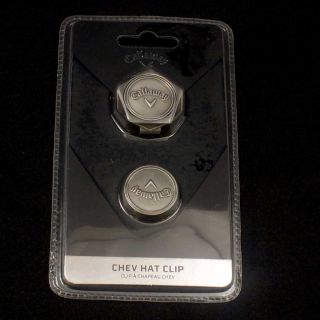 Callaway Golf Chev Magnetic Golf Hat Clip with Callaway Ball Marker
