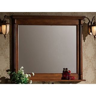 Legion Furniture 48 Vanity Mirror in Light Walnut   WLF5020 LW 48M