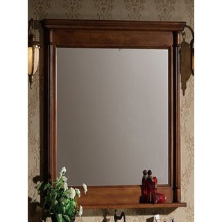 Legion Furniture Vanity Mirror in Light Walnut   WLF5016 W 33M
