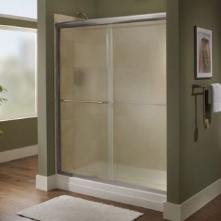 American Standard Euro Frameless Clear Sliding Shower Door