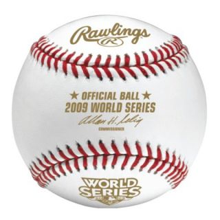 MLB 2009 World Series Official Baseball